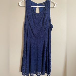 Blue Lace Dress